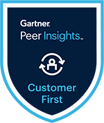 Gartner. Peer Insights. Customer First Award